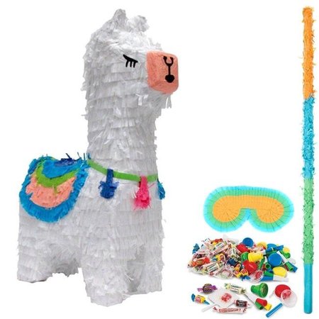 BIRTHDAY EXPRESS BirthdayExpress 268738 Selfie Celebration Llama Pinata Kit 268738